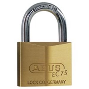 （まとめ買い）ABUS 南京錠 40mm EC75-40 【×2セット】
