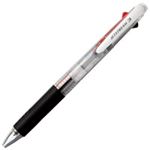 （まとめ買い）三菱鉛筆 ジェットストリーム 3色 SXE340007.T 透明 【×10セット】