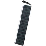 （まとめ買い）トモエ算盤 算盤袋 NF3603 23桁用チェック 【×5セット】