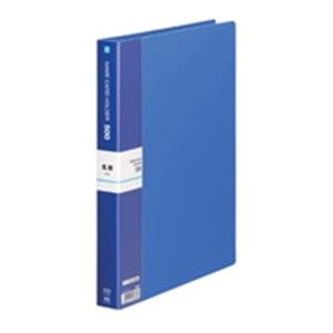 （まとめ買い）テージー 名刺ホルダー NC-502-02 A4S 500名 青 【×3セット】