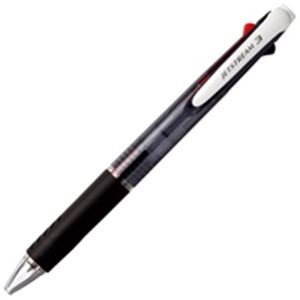 （まとめ買い）三菱鉛筆 ジェットストリーム 3色 SXE340007.24 黒 【×10セット】