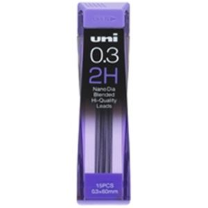 （まとめ買い）三菱鉛筆 シャープペン替芯 ユニ 0.3mm U03202ND 2H 【×20セット】