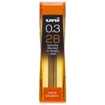 （まとめ買い）三菱鉛筆 シャープペン替芯 ユニ 0.3mm U03202ND 2B 【×20セット】