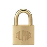 （まとめ買い）アルファファイブ 南京錠 1000-30／30mm 【×3セット】