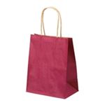 （まとめ買い）ベルベ 手提紙袋 小 赤25枚入 1214 【×4セット】