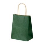 （まとめ買い）ベルベ 手提紙袋 小 緑25枚入 1215 【×4セット】