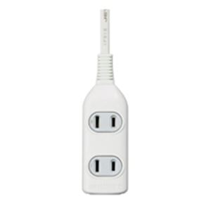 （まとめ買い）朝日電器 ELPA コード付タップ LPT-310NW 3個口／10m 【×5セット】