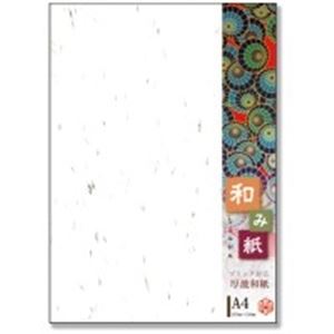 （まとめ買い）長門屋商店 和み紙 ナ-761V A4 しろ 100枚【×3セット】