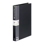 （まとめ買い）テージー 名刺ホルダー NC-502-01 A4S 500名 黒 【×3セット】