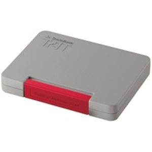 （まとめ買い）シャチハタ スタンプ台 多目的 ATGN-2-R 赤 【×2セット】