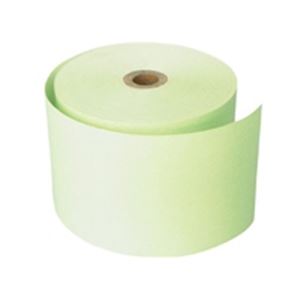 （まとめ買い）小林 レジ用サーマル紙 23-4005 58mm 緑 5巻 【×2セット】
