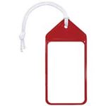 （まとめ買い）共栄プラスチック ネームタッグ旅行名札 C-80-5-R レッド 5枚【×10セット】