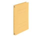 （まとめ買い）プラス フラットファイル 紙バインダー 2穴 021NW A4S 黄 30冊 【×2セット】