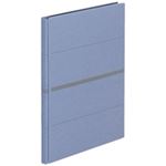 （まとめ買い）プラス 背幅伸縮フラット セノバスFL-021SS 青10冊 【×2セット】
