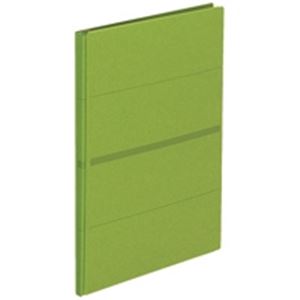 （まとめ買い）プラス 背幅伸縮フラット セノバスFL-021SS 緑10冊 【×2セット】