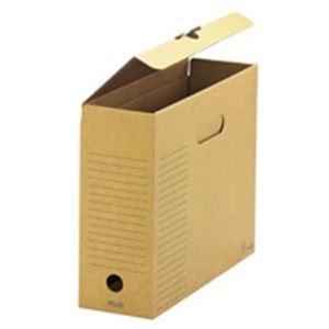 （まとめ買い）プラス ボックスファイル FL-081BF蓋付A4E 10冊 【×2セット】