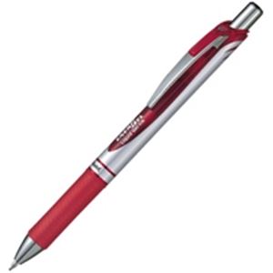 （まとめ買い）ぺんてる エナージェル 0.7mm 赤 BL77-B 10本 【×3セット】