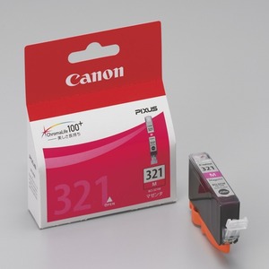 （まとめ買い）キャノン Canon インクカートリッジ BCI-321M マゼンタ 【×5セット】