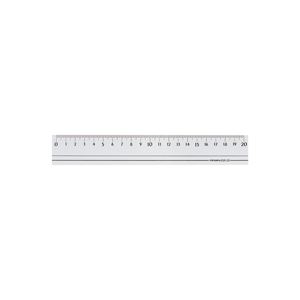 （まとめ買い）西敬 スモーク定規 RSR-20B 20cm 【×10セット】