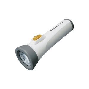 （まとめ買い）Panasonic パナソニック LED懐中電灯 BF-158BF-W 白 【×5セット】