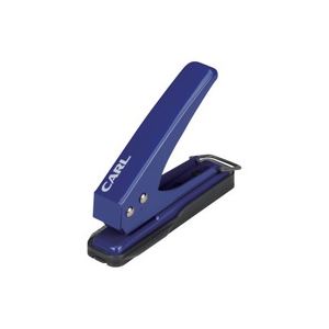 （まとめ買い）カール事務器 1穴パンチ SD-15-B ブルー 【×10セット】