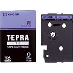 （まとめ買い）キングジム テプラTRテープ TC9B 青に黒文字 9mm 【×3セット】