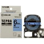（まとめ買い）キングジム テプラPROテープ SC6B 青に黒文字 6mm 【×5セット】