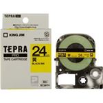 （まとめ買い）キングジム テプラPROテープ SC24Y 黄に黒文字 24mm 【×3セット】