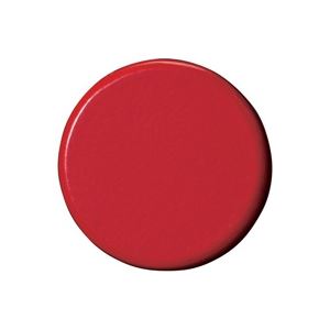 （まとめ買い）ジョインテックス 強力カラーマグネット 塗装25mm 赤 B273J-R 10個 【×5セット】