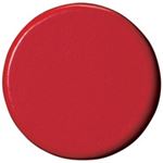 （まとめ買い）ジョインテックス 強力カラーマグネット 塗装25mm 赤 B273J-R 10個 【×5セット】