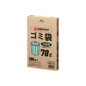 （まとめ買い）ジョインテックス ゴミ袋 HD 半透明 70L 100枚 N045J-70 【×4セット】