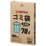 （まとめ買い）ジョインテックス ゴミ袋 HD 半透明 70L 100枚 N045J-70 【×4セット】