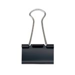 （まとめ買い）プラス ダブルクリップ CP-103-10P 大 黒 100個 【×3セット】