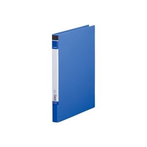 （まとめ買い）キングジム 貼り表紙ZファイルBF 568BF A4S 青 【×20セット】