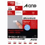 （まとめ買い）エーワン ラベルシールA4 200面10枚 72200 【×10セット】