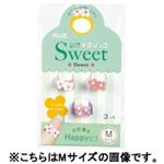 （まとめ買い）プラス メクリッコ SWEET KM-303SB-3 フラワー2 L 3個 【×10セット】