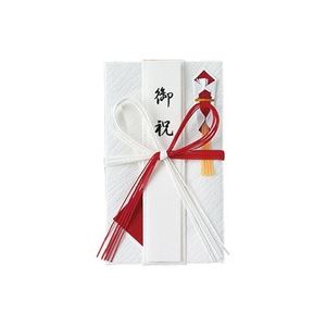 （まとめ買い）ながとや 特撰金封 キ-P921 檀紙花結び 【×10セット】