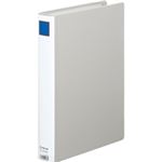 （まとめ買い）キングジム スーパードッチ 1473GX A4S 30mm 灰 【×10セット】