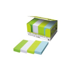 （まとめ買い）スリーエム 3M ポストイット ふせんエコ 5001-P3 フレンドリー 100枚×20パッド【×2セット】