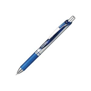 （まとめ買い）ぺんてる エナージェル 0.5 BLN75Z-C シルバー青10本 【×3セット】