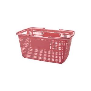 （まとめ買い）ジョインテックス ショップかご 30Lピンク B264J-PK 【×20セット】