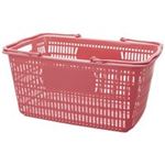 （まとめ買い）ジョインテックス ショップかご 30Lピンク B264J-PK 【×20セット】