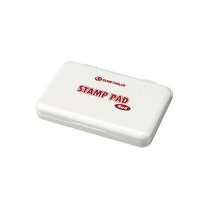 （まとめ買い）ジョインテックス 速乾スタンプ台中型 赤 B503J-R 【×5セット】