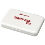 （まとめ買い）ジョインテックス 速乾スタンプ台中型 赤 B503J-R 【×5セット】