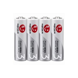 （まとめ買い）ジョインテックス アルカリ乾電池 単3×4本 N123J-4P 【×20セット】