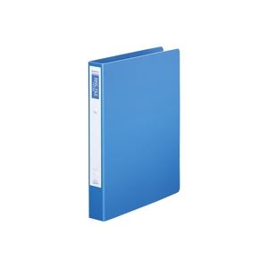 （まとめ買い）ジョインテックス リング式ファイル D030J-BL10 ブルー10冊 【×2セット】