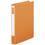 （まとめ買い）ジョインテックス リング式ファイル D030J-OR10 オレンジ10冊 【×2セット】