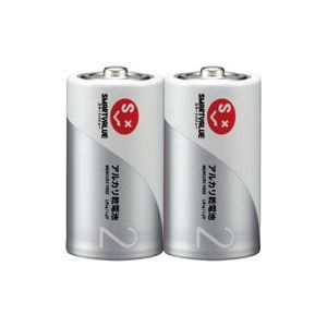 （まとめ買い）ジョインテックス アルカリ乾電池 単2×10本 N122J-2P-5 【×3セット】