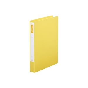 （まとめ買い）ジョインテックス リング式ファイル D030J-YL10 イエロー10冊 【×2セット】
