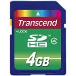 （まとめ買い）トランセンド SDHCカード4GB TS4GSDHC4 【×3セット】